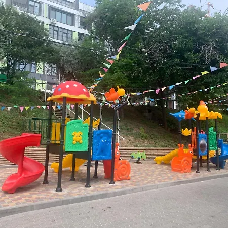 магнит у моря на пляже однокомнатные 39 метров Διαμέρισμα