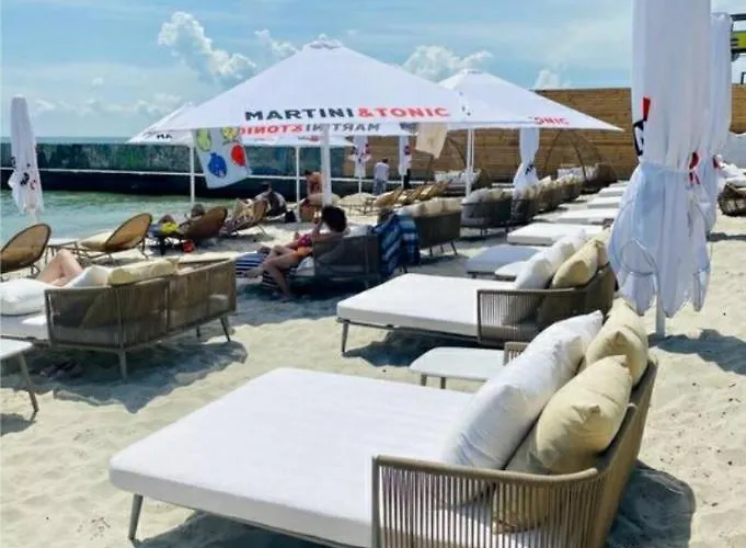 магнит у моря на пляже однокомнатные 39 метров Apartament Odessa